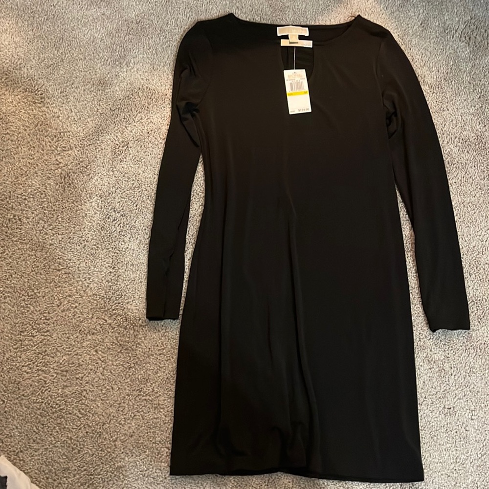 Michael Kors Black shift dress